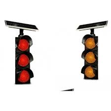 چراغ خورشیدی ترافیکی