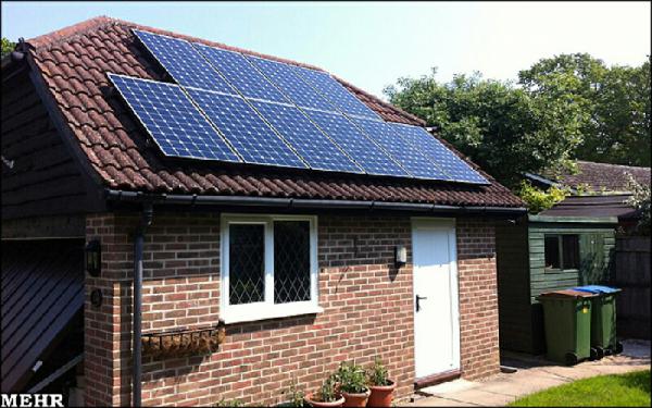 پنل های خورشیدی خانگی برای تامین برق