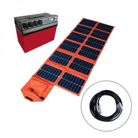 تولید و فروش پک خورشیدی عشایری دو لامپه فوق کم مصرف