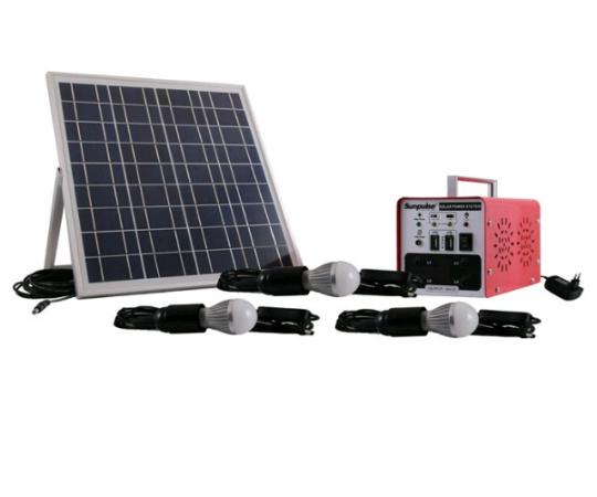 مشخصات پکیج روشنایی خورشیدی