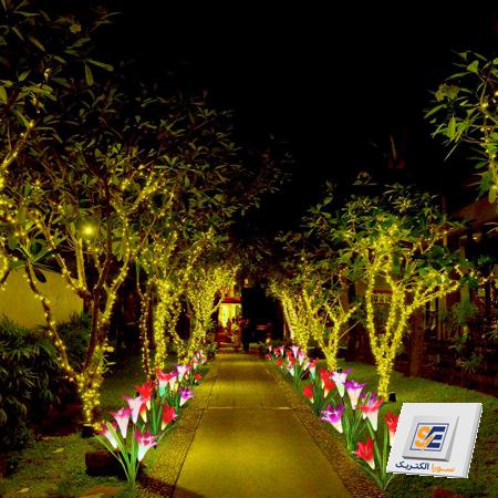 مصارف چراغ خورشیدی تزئینی