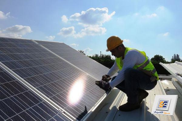 بازرگانی خرید پرژکتور خورشیدی 100 وات