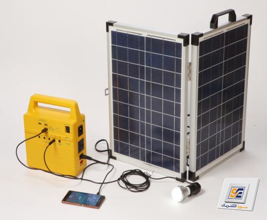بازرگانی خرید پکیج خورشیدی 100 وات