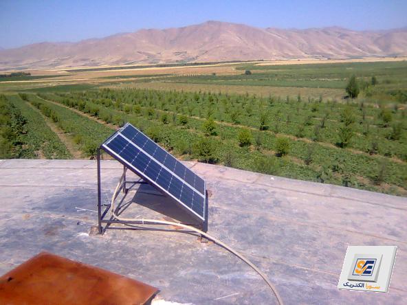 نحوه نصب پرژکتور خورشیدی