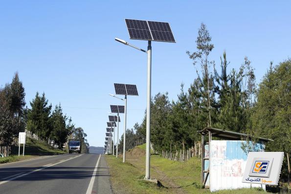 ضد آب بودن چراغ خورشیدی