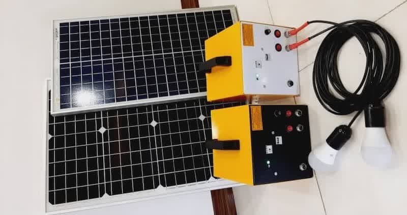 پکیج خورشیدی 100 وات