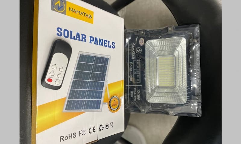 پروژکتور خورشیدی باغی