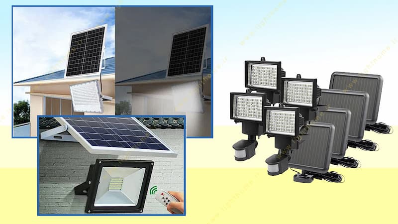 پروژکتور خورشیدی برای باغ