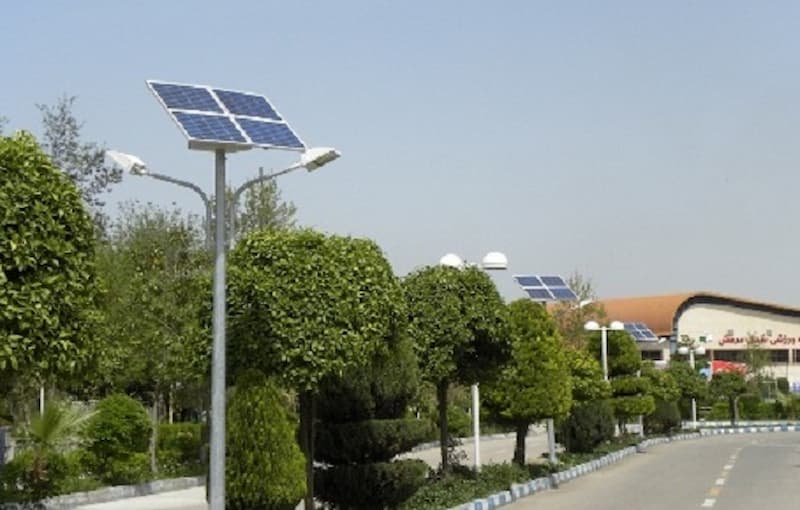 چراغ خورشیدی سنسور دار