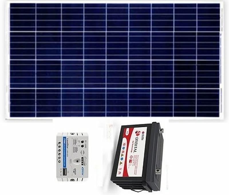 خرید پکیج خورشیدی 100 وات
