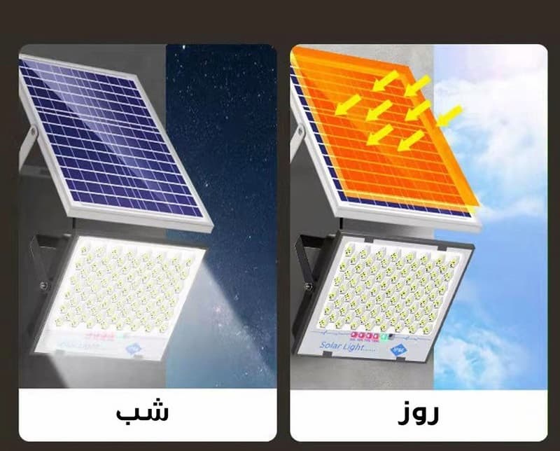 قیمت پروژکتور خورشیدی 100 وات