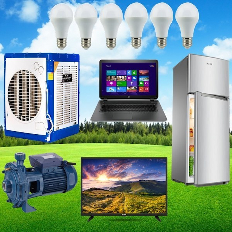 موارد مصرفی پکیج برق خورشیدی ویلایی